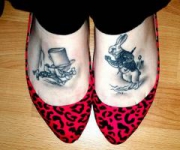 953-mad-hatter-and-white-rabbit-feet-tattoo_thumb