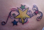 colorful-star-tattoo-art