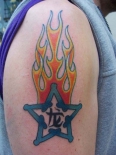 flamming-star-tattoo