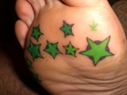star-tattoo-for-under-feet