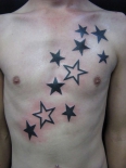 star-tattoos-on-chest