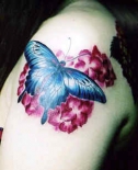 butterfly-floral-tattoos