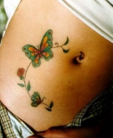 butterfly-flower-tattoos-design