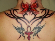 tribalwithbutterflytattoo