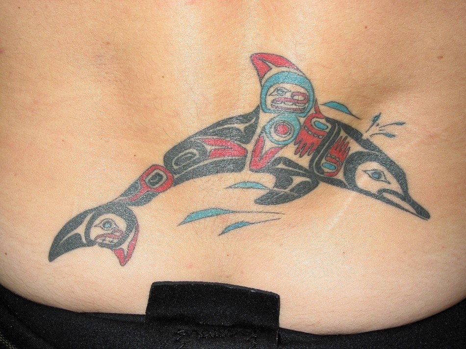 dophin-tattoo-design