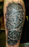 biomechanical-calf-tattoo
