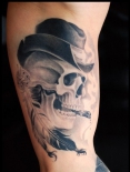 smoking-skull-tattoo